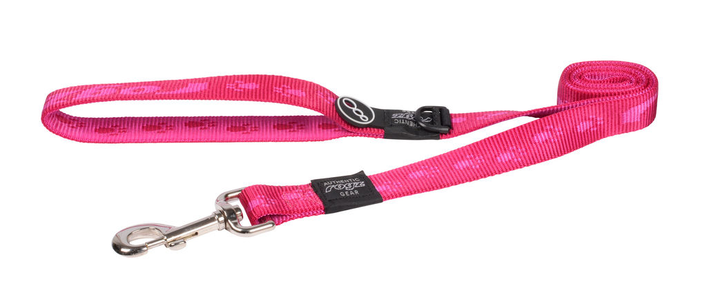 ВИА Поводок-перестежка серия "Alpinist", размер S, ширина 1,1см, длина 2м, розовый