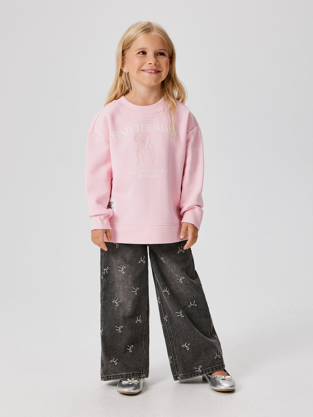 ACOOLA / Джемпер детский для девочек Sibet розовый  фото 2