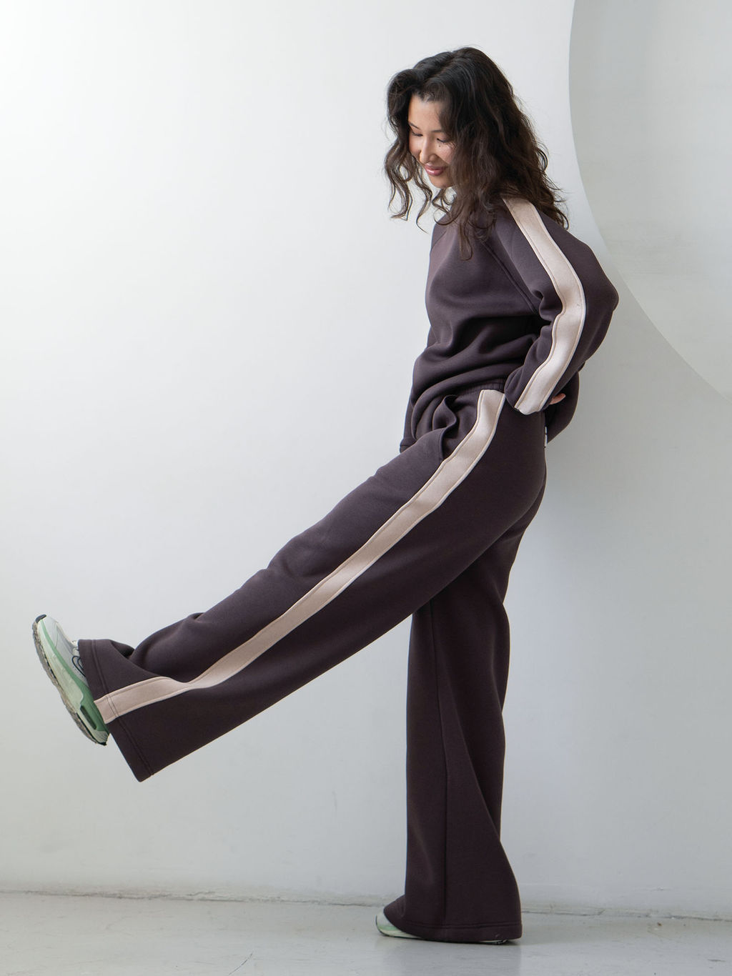 MY Брюки жен. с/н с лампасами БН309  фото 15