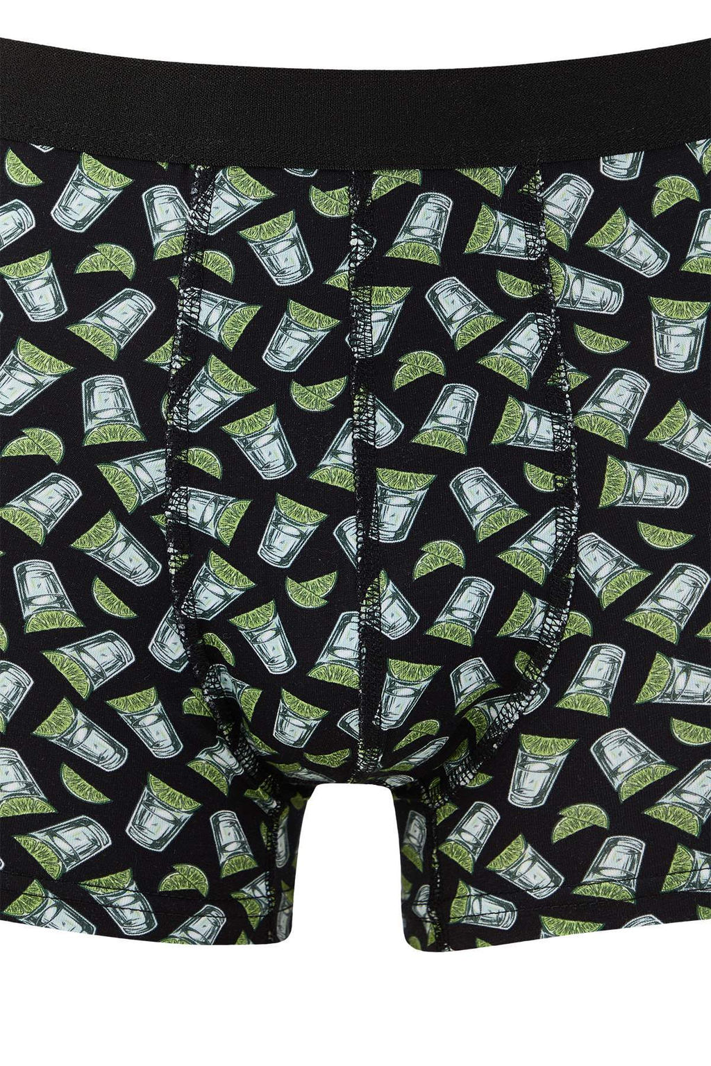 TRENDYOL MAN Cok Renkli Desenli-Duz 3lu Paket Pamuklu Boxer TMNAW22BX0010 - Trendyolmilla фото 11
