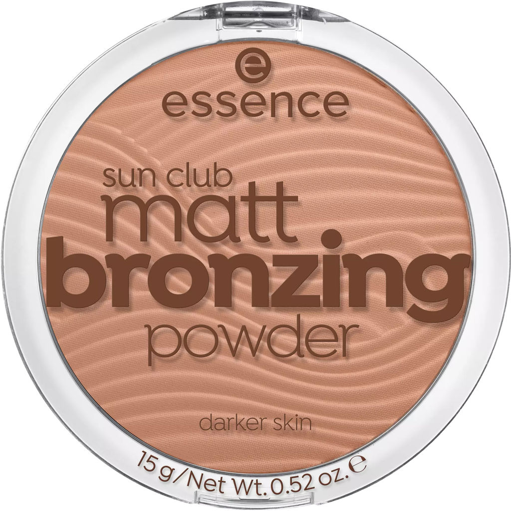 essence Компактная пудра Sun Club powder бронзирующая, 02 sunny