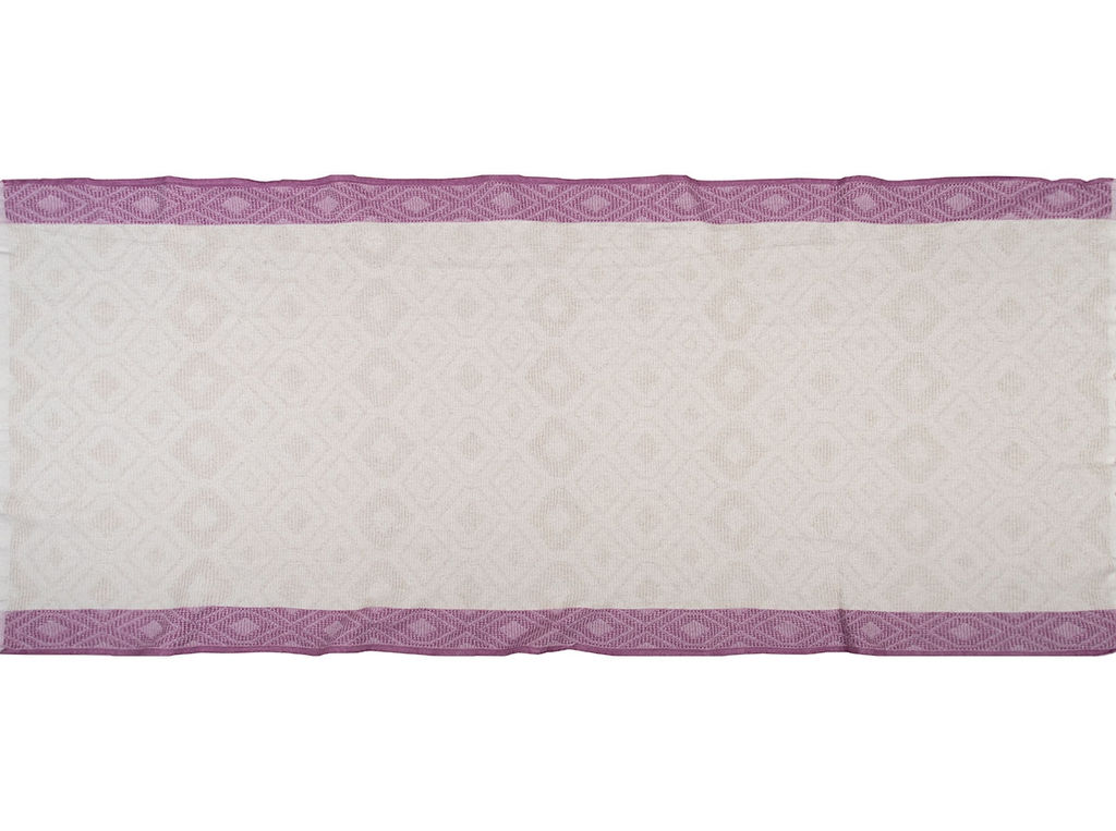 Полотенце 18с104-ШР/у/ст 65*130 "Узор-1" цв.1 сирень рис 523