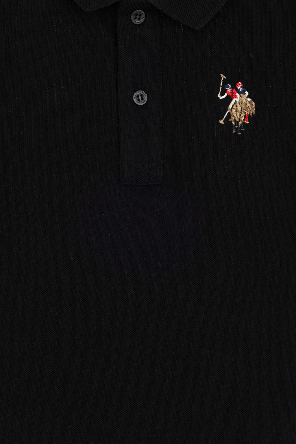 Erkek Гocuk Siyah Basic Polo Yaka TiЕГrt - U.s. polo assn фото 6