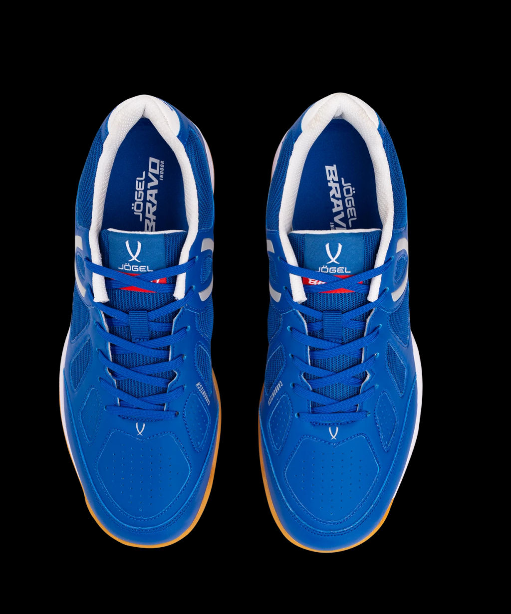 БЕЗ УПАКОВКИ Бутсы зальные JOGEL Bravo, синий, детский
