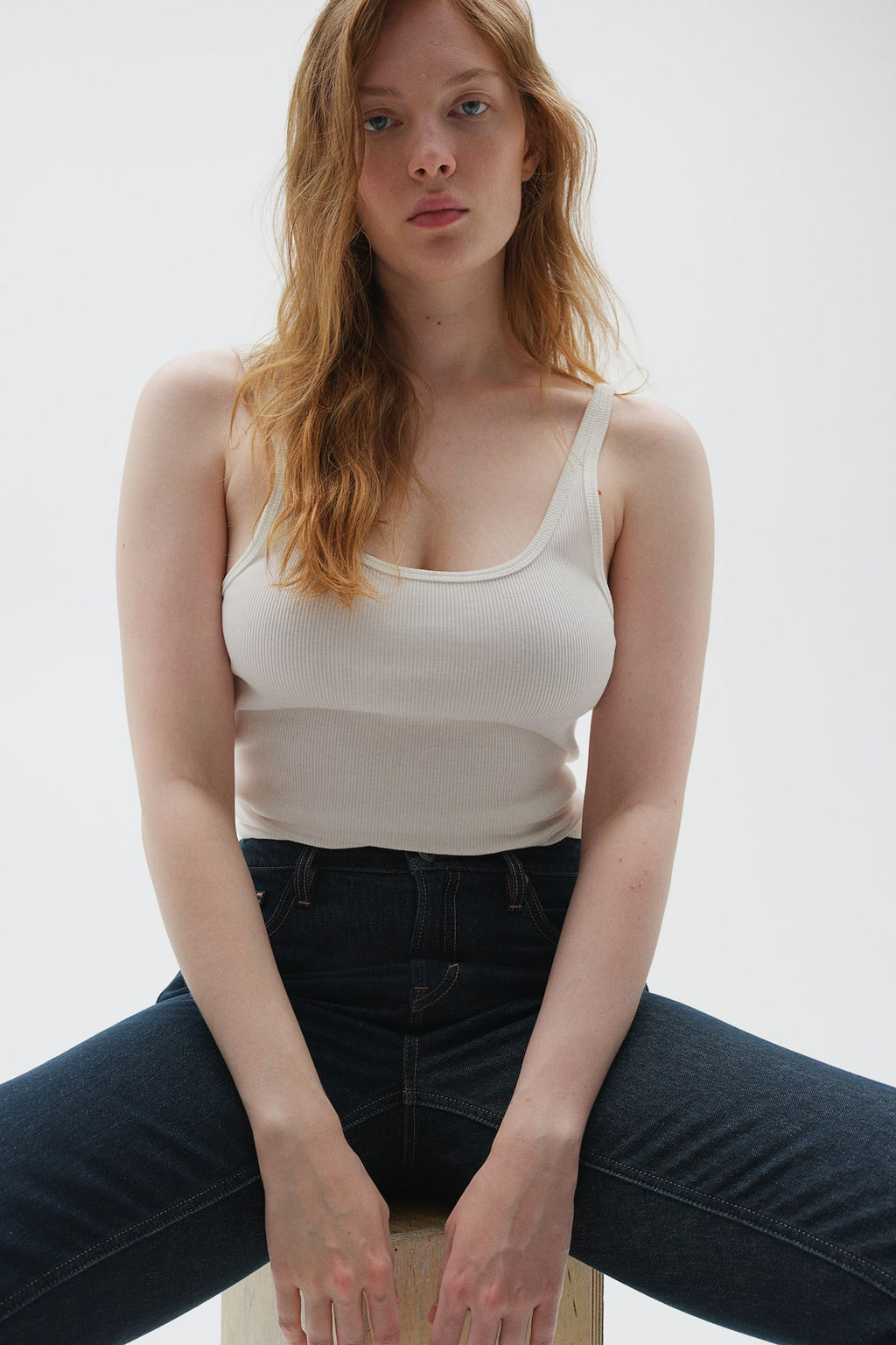 Curvy Fit Slim High Jeans - H&m фото 3