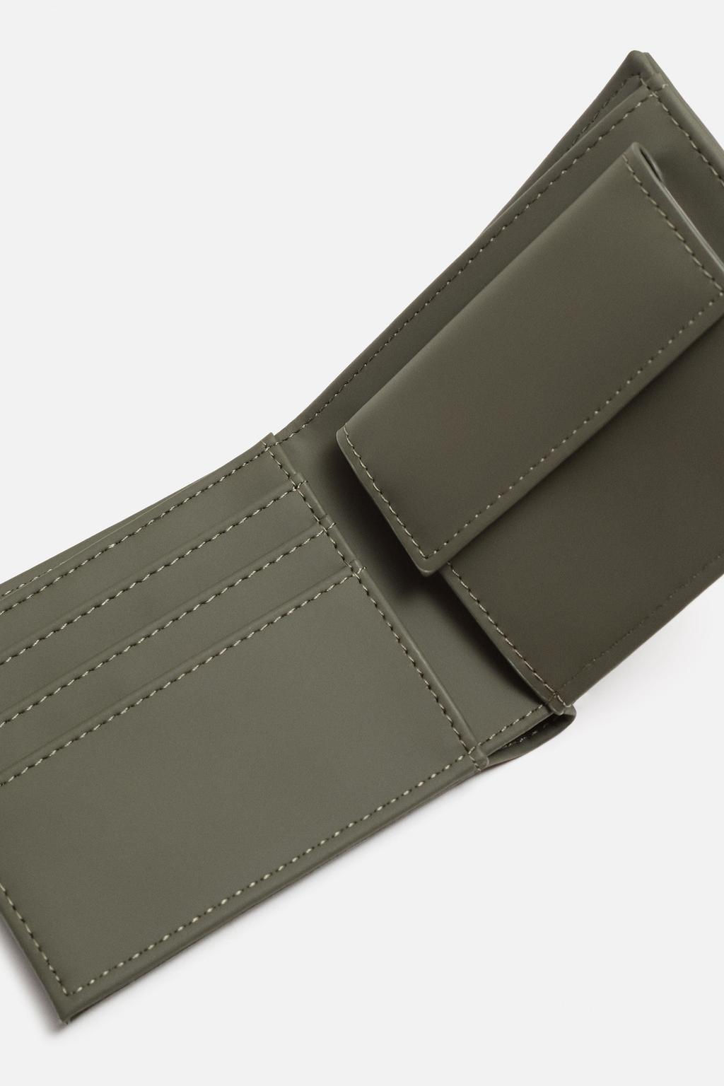 RUBBERISED WALLET - Zara фото 7