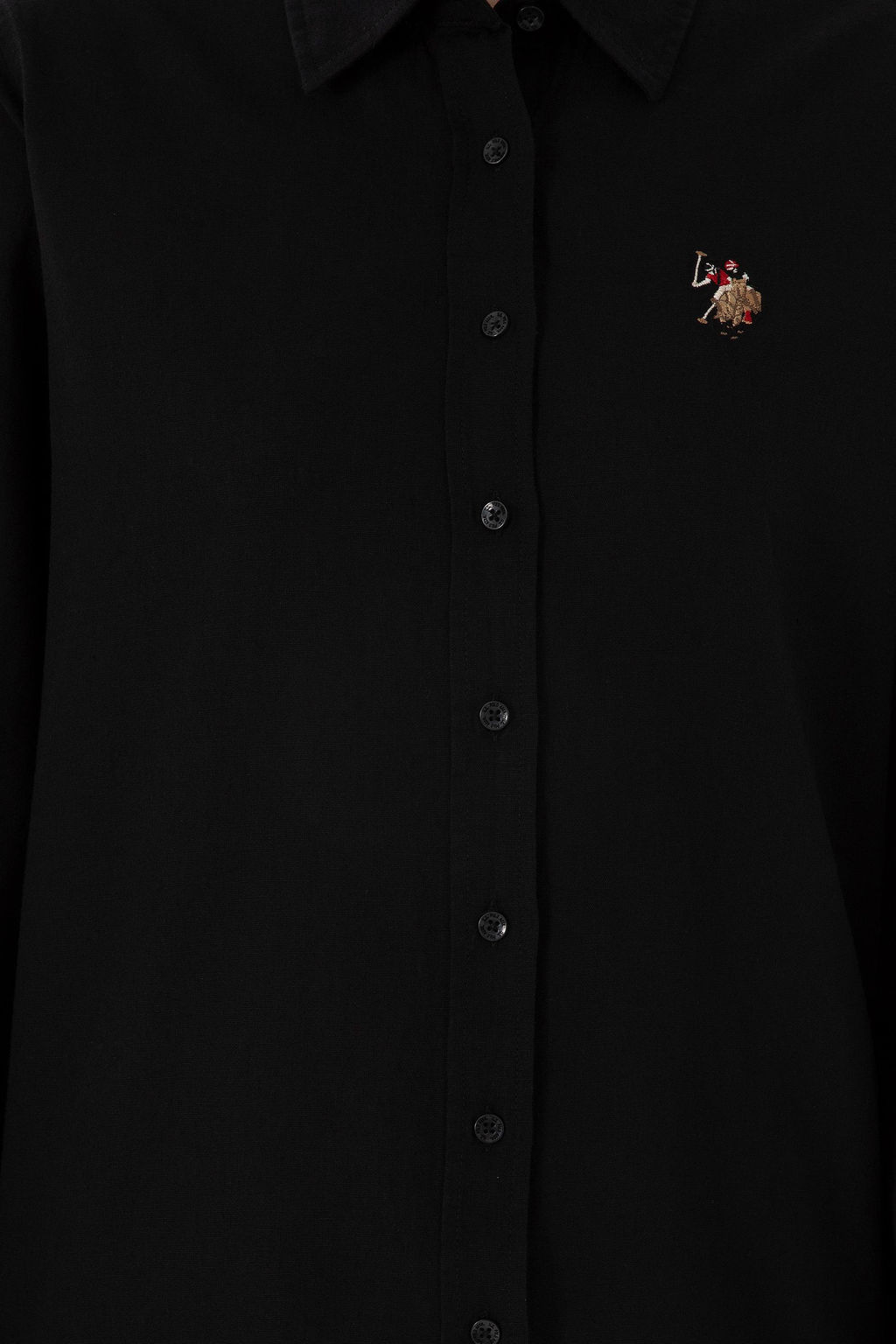 Kad_n Siyah Uzun Kollu Basic G_mlek Sepette S_rpriz _ndirim - U.s. polo assn фото 6