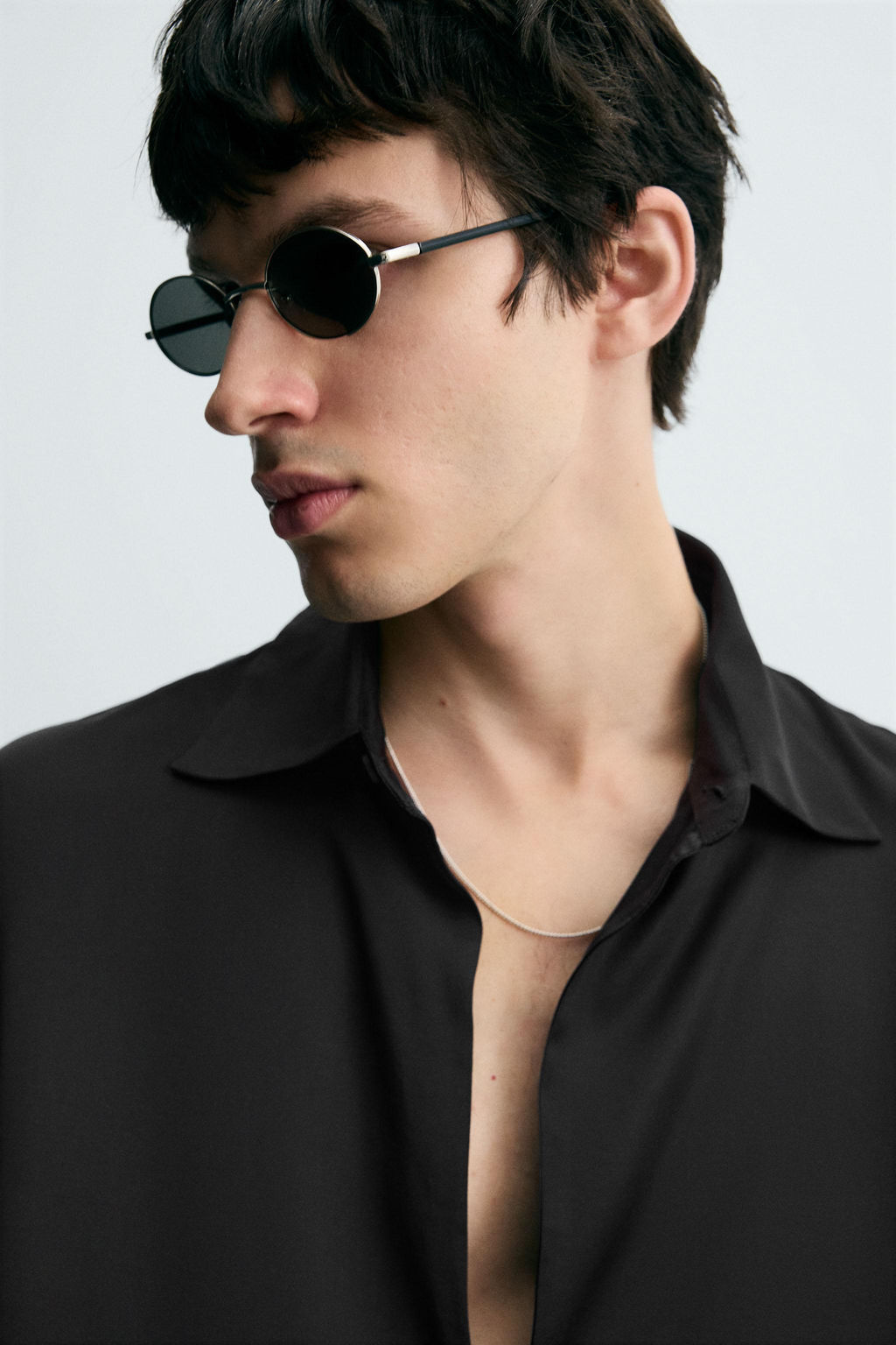SATIN POLO SHIRT - Zara фото 6
