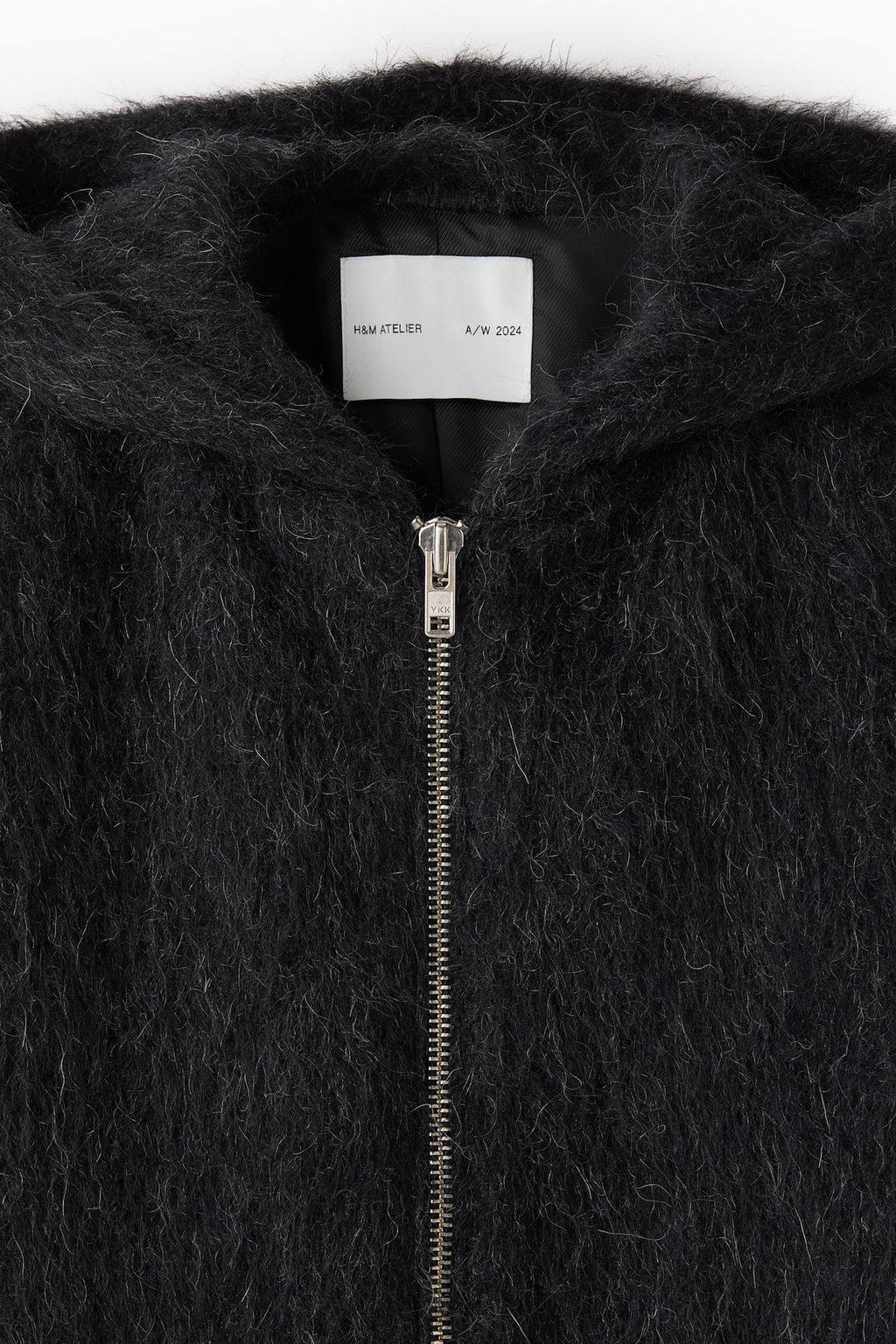 Chaqueta efecto pelo en mezcla de lana - H&m фото 7