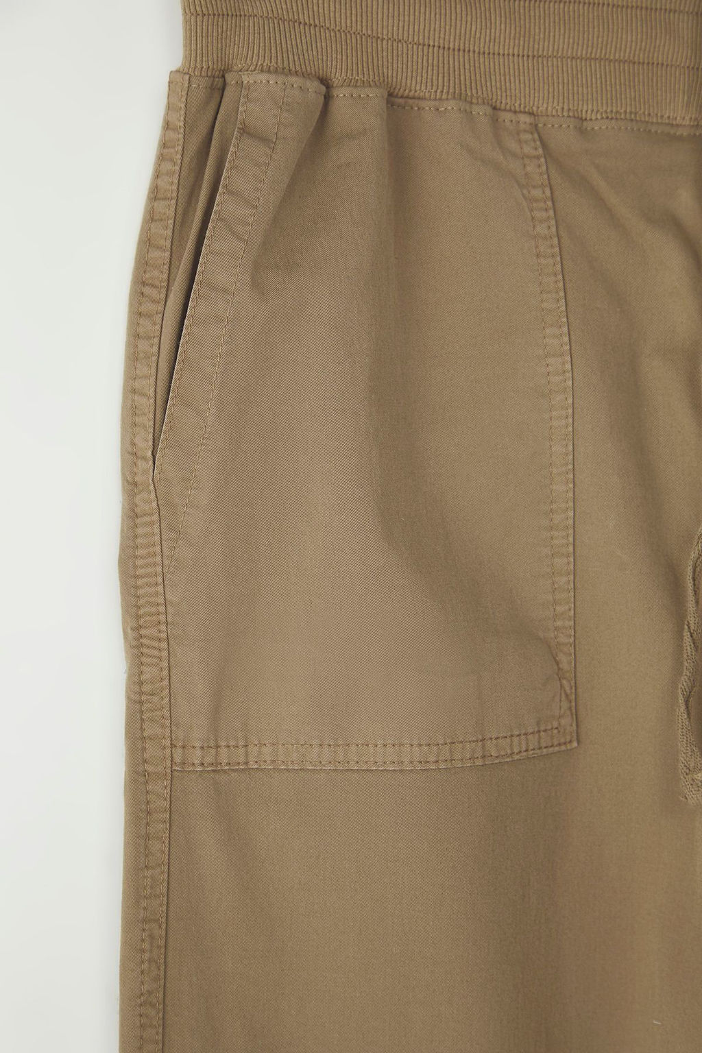 TRENDYOL MAN Haki Unisex Gabardin Kumas Rahat Jogger Pamuklu Pantolon TMNSS25PL00023 - Trendyolmilla фото 7