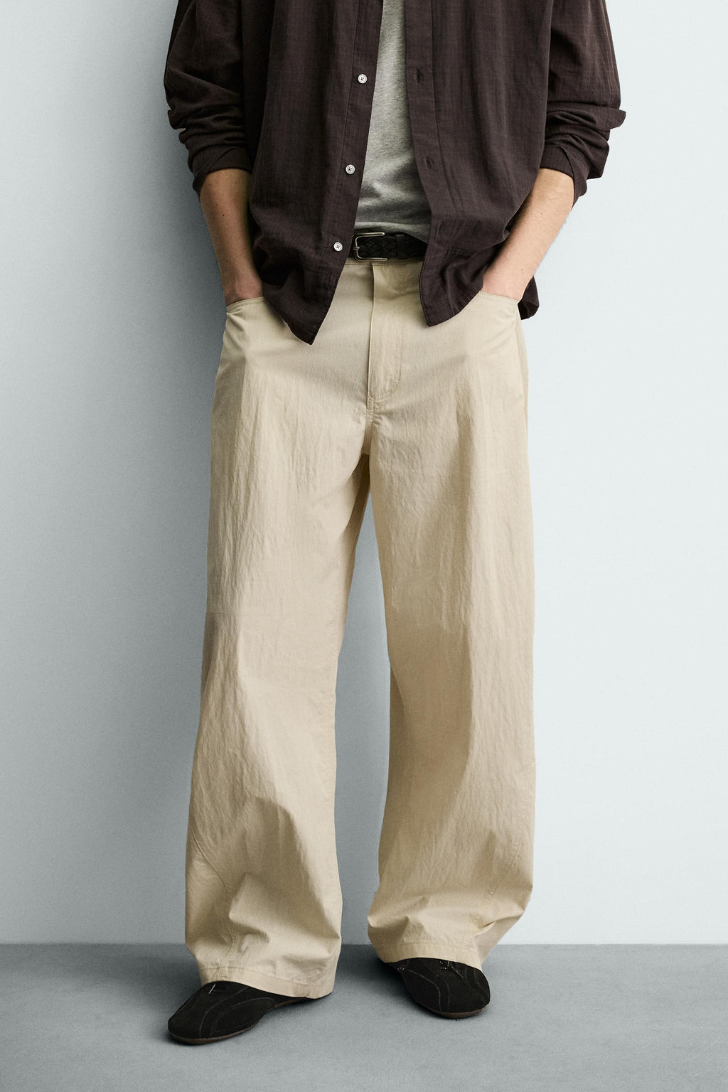 PANTAL?N CURVED FIT / Crudo - Zara фото 2