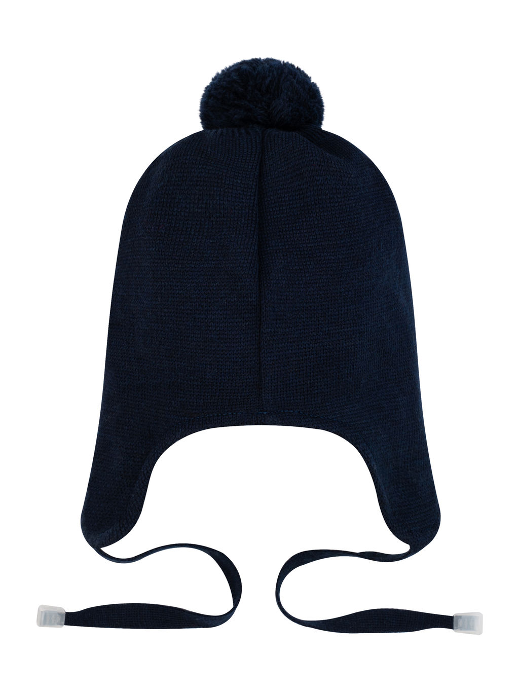 Шапка вязаная темно-синяя Ш-108 (48-50)