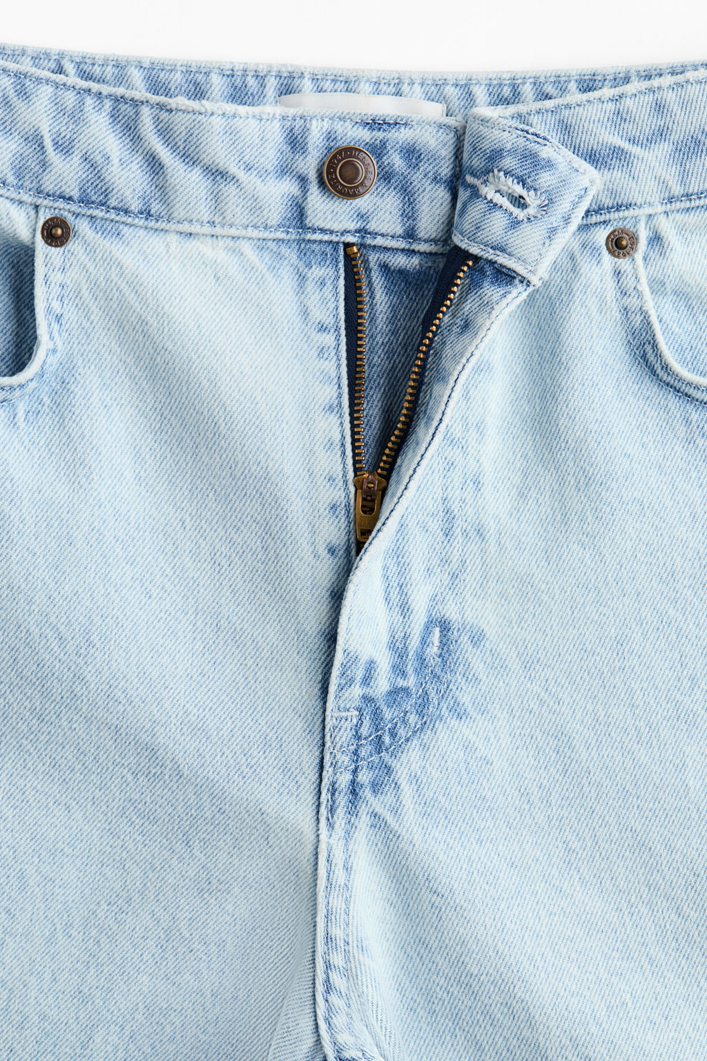 Super Wide High Waist Jeans - H&m фото 3
