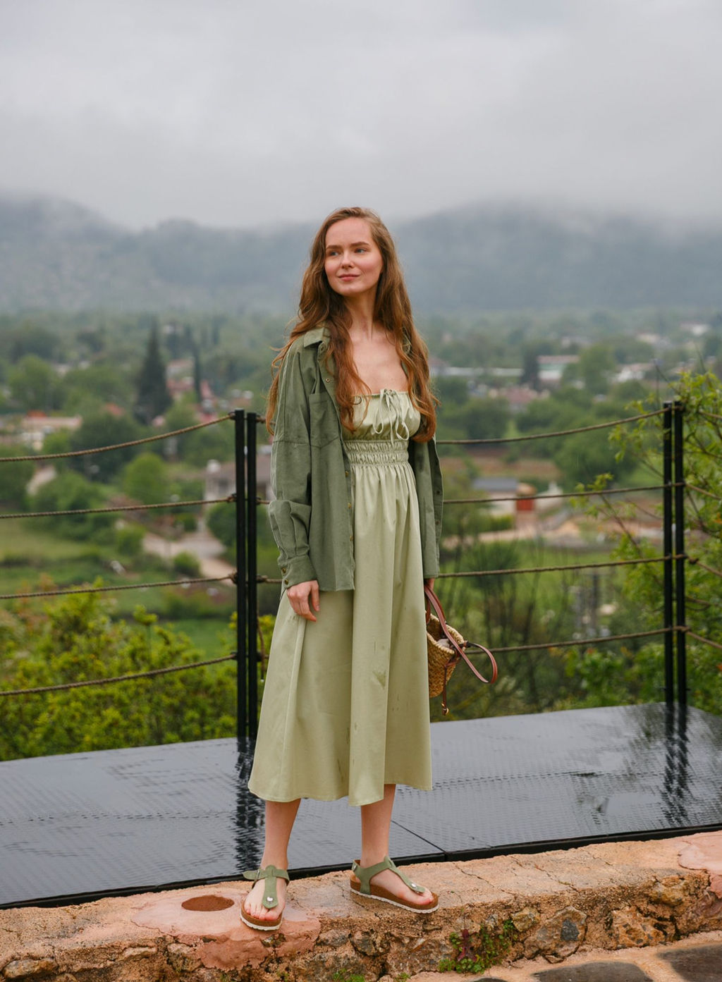 Сарафан Kate (olive)