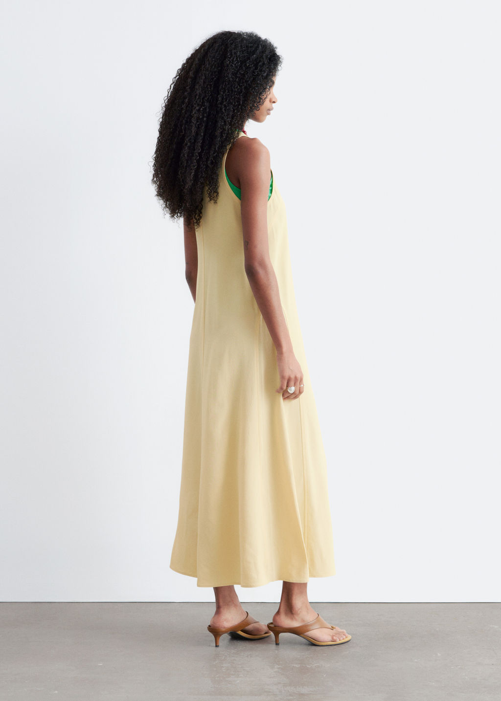 Vestido midi con escote redondo - H&m фото 8