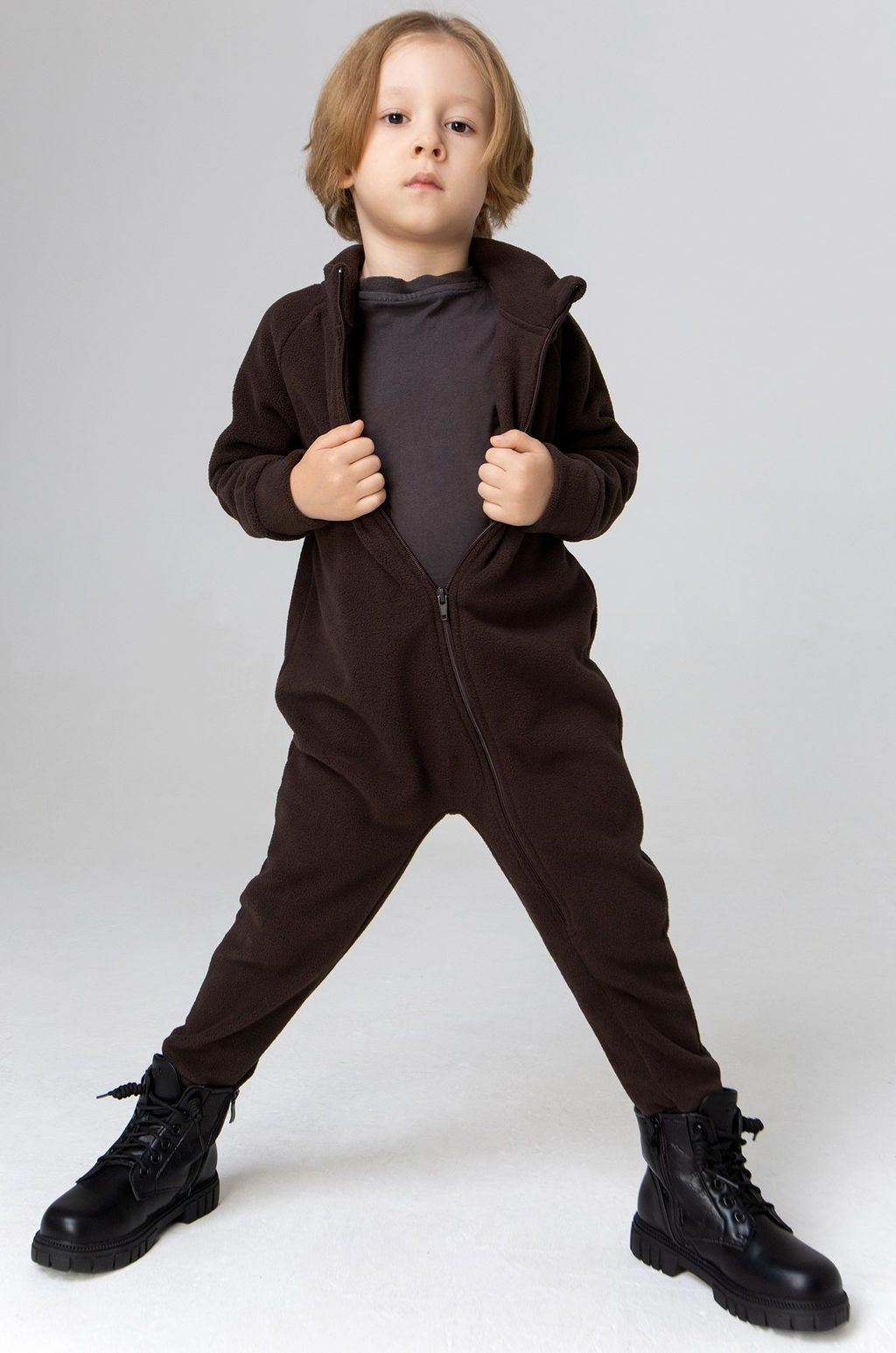 Флисовый комбинезон для мальчика Bonito  фото 42