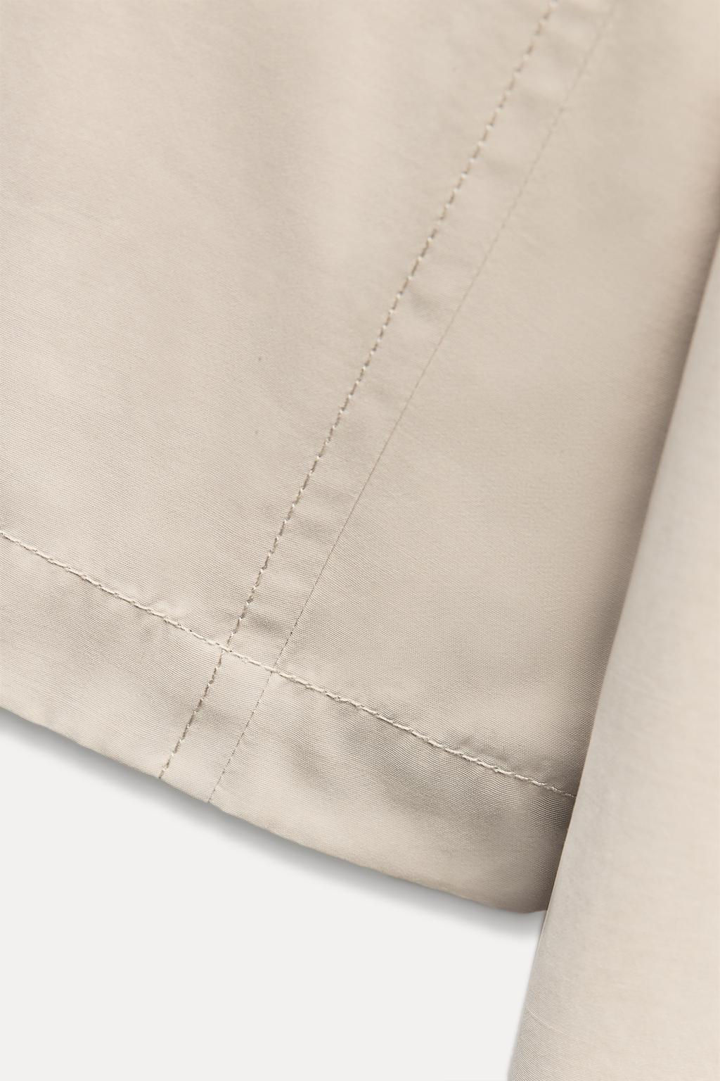 ZW COLLECTION KIMONO TRENCH COAT - Zara фото 13