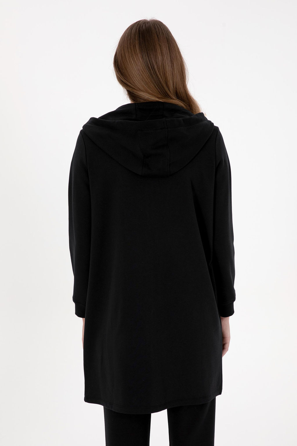 Kad_n Siyah Basic Sweatshirt Sepette S_rpriz _ndirim - U.s. polo assn фото 5