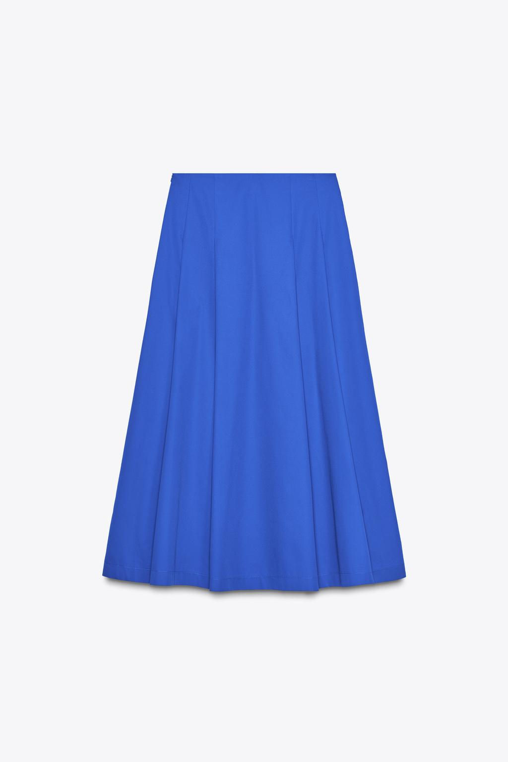 PLEATED MIDI SKIRT - Zara фото 2
