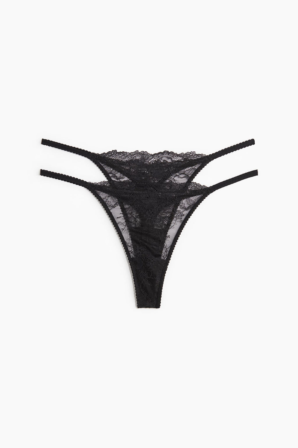 Pack de 2 bragas Thong de encaje - H&m фото 4