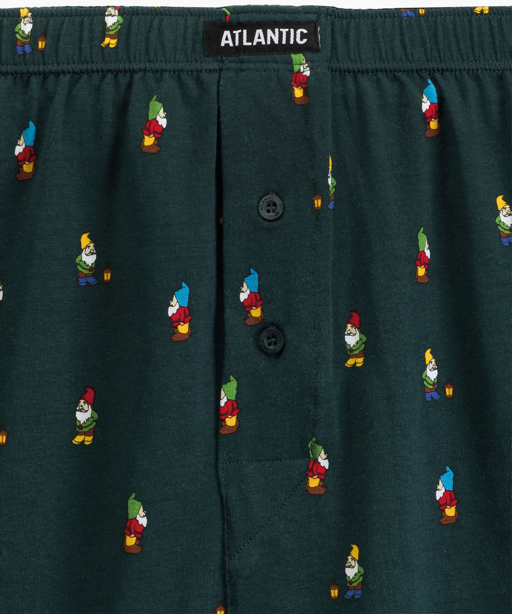 ATLANTIC 2GMB-013 Трусы боксеры Check - набор 2 шт. темно-зеленый + темно-синий  фото 4