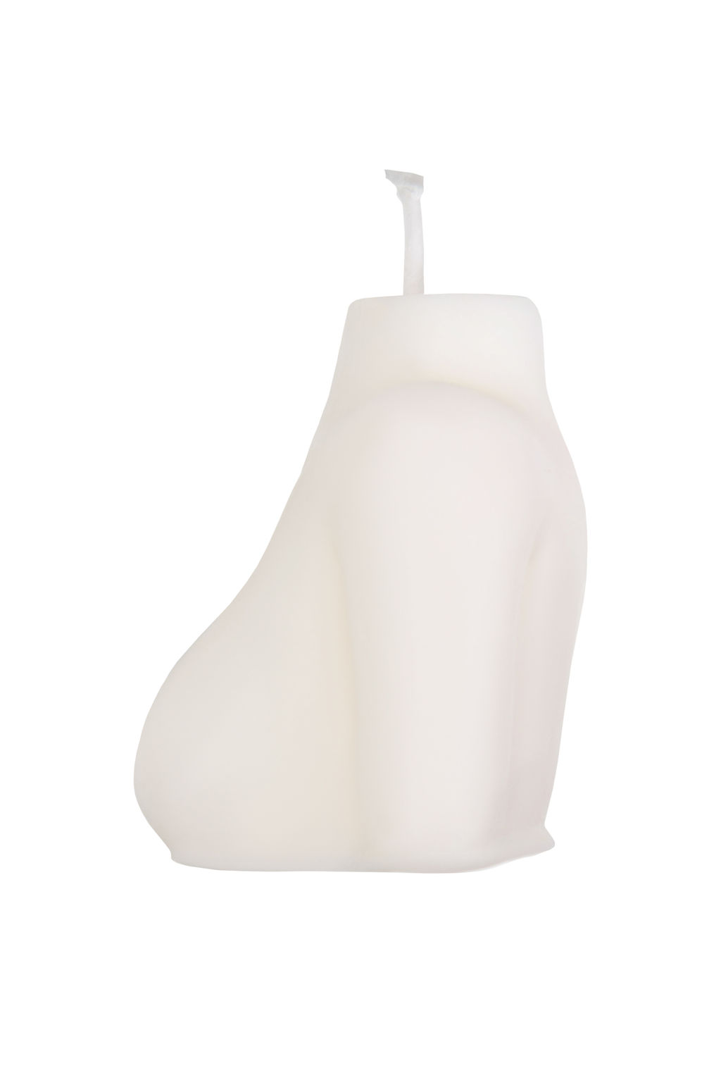 Свеча Pecado BDSM Женский силуэт, белая, гр. 49