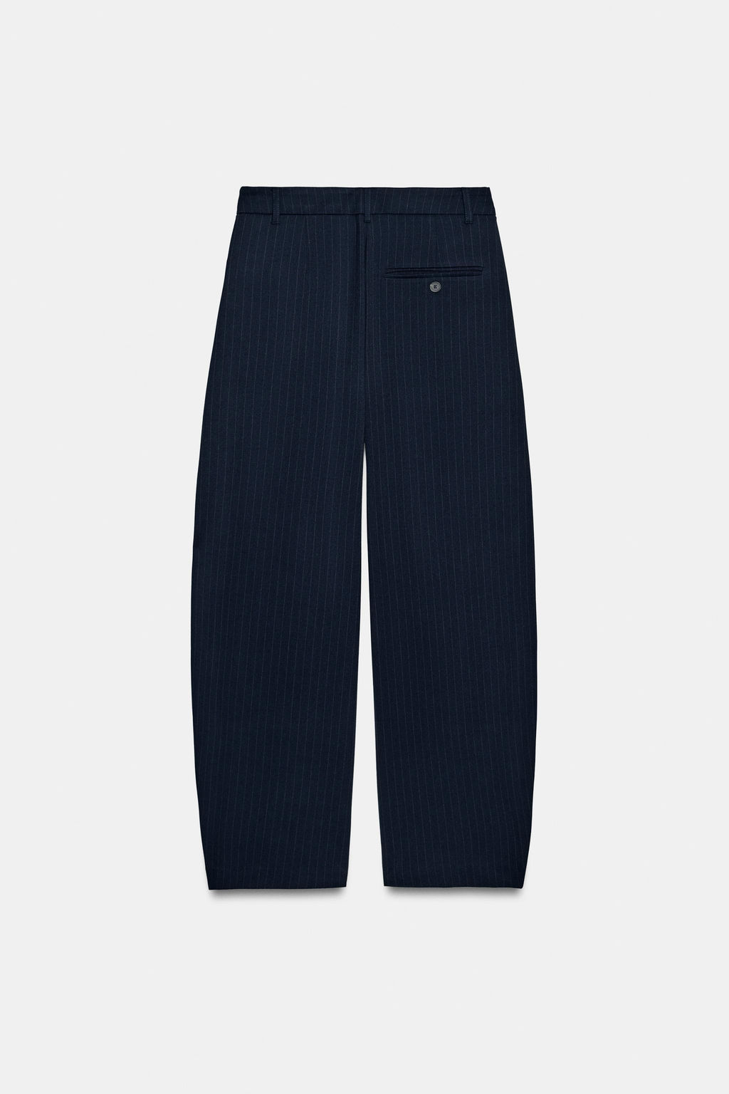 BALLOON PINSTRIPE TROUSERS - Zara фото 6