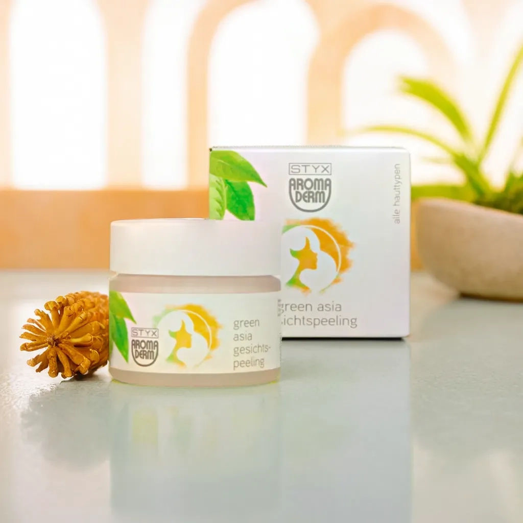 Обновляющий пилинг для сияния и гладкости кожи лица GREEN ASIA STYX, 50 мл