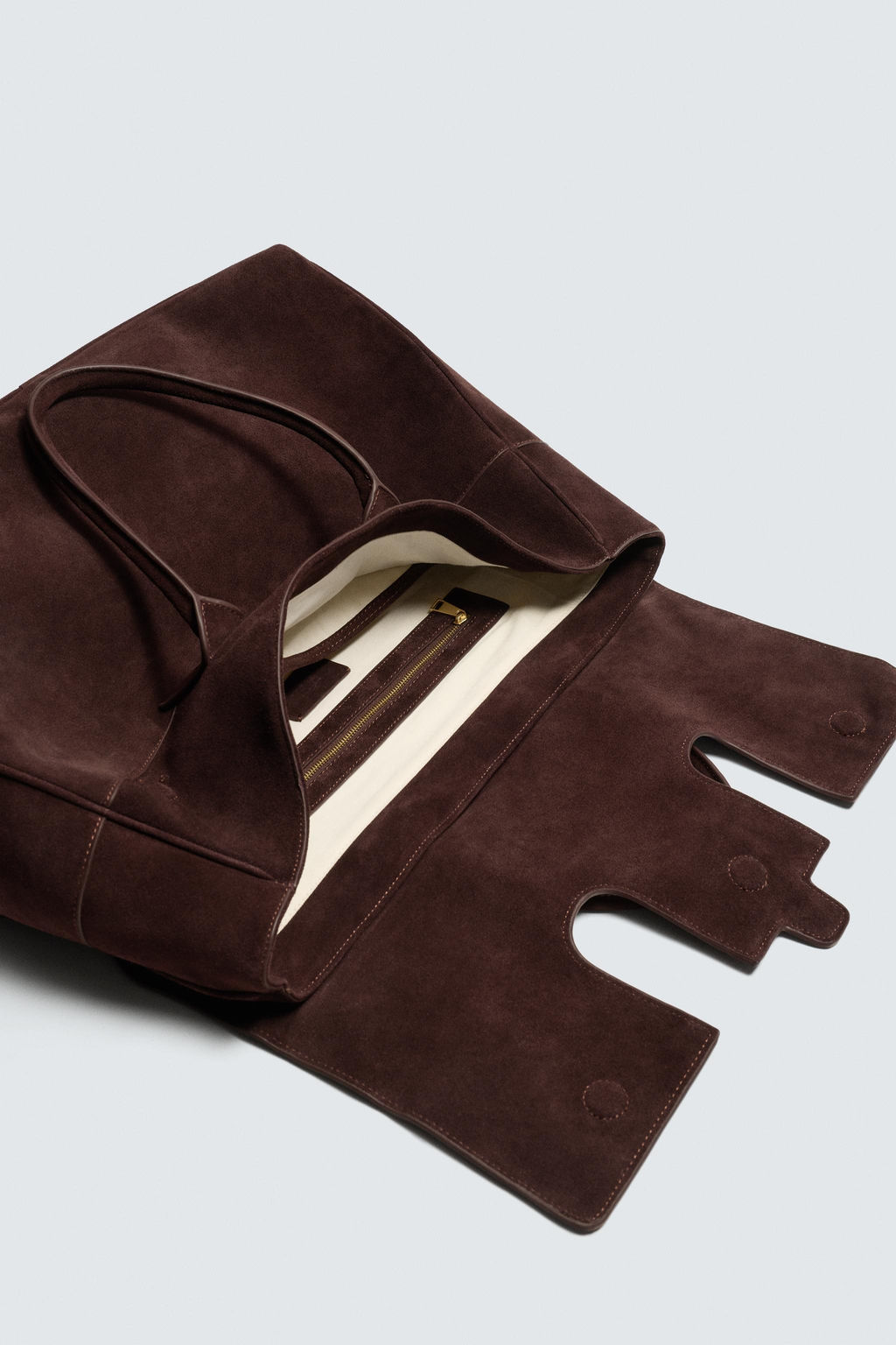 LEATHER HANDBAG - Zara фото 5