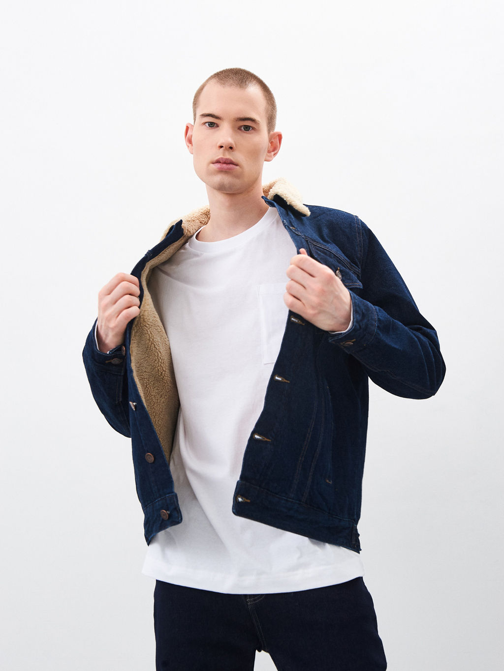 Мужская джинсовая куртка - Mossmore фото 42