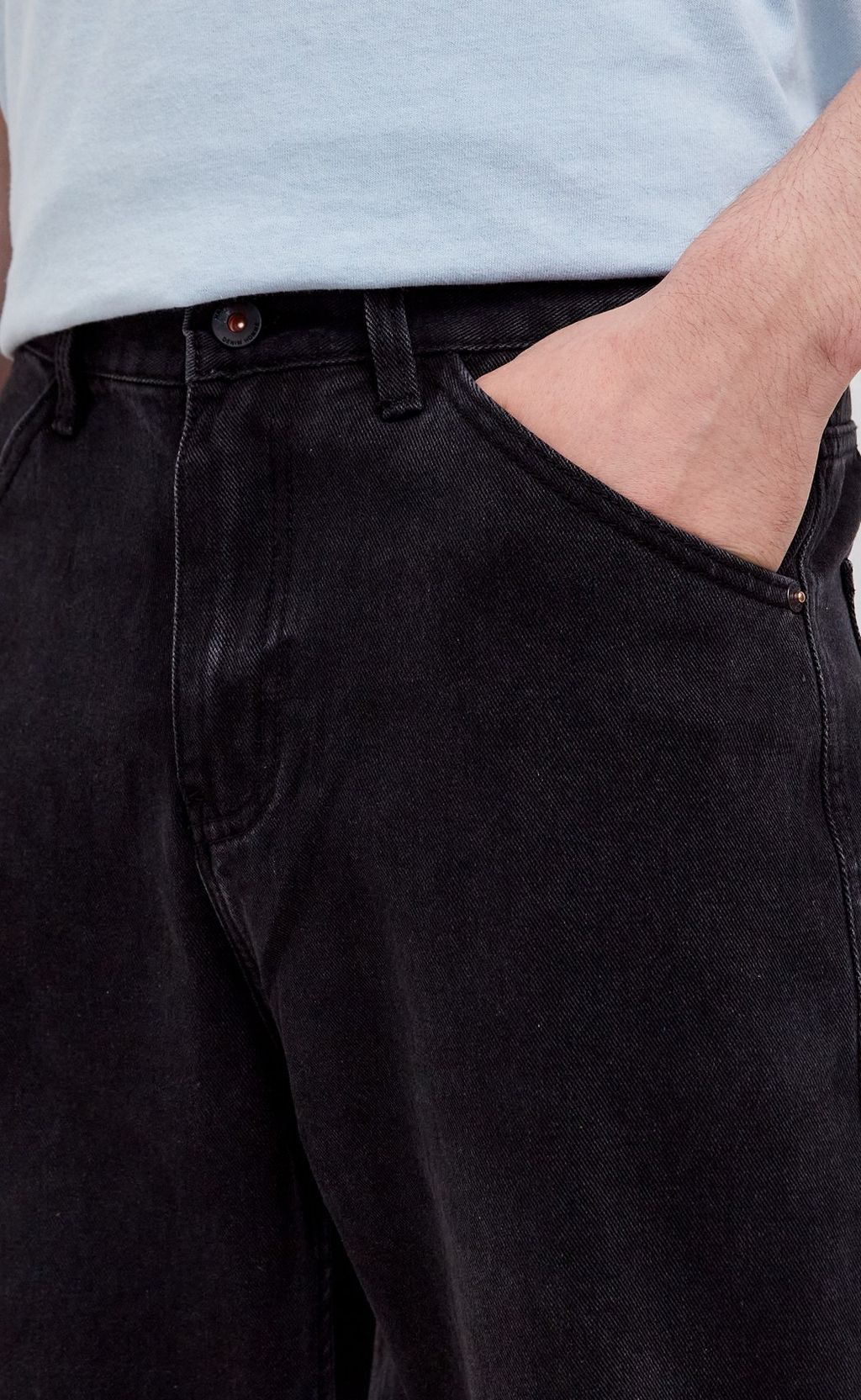 Джинсы муж. AF-01 l.black - Fine joyce фото 6