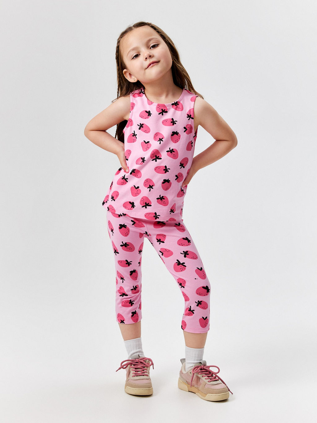 ACOOLA / Брюки детские для девочек (лосины) Carina розовый