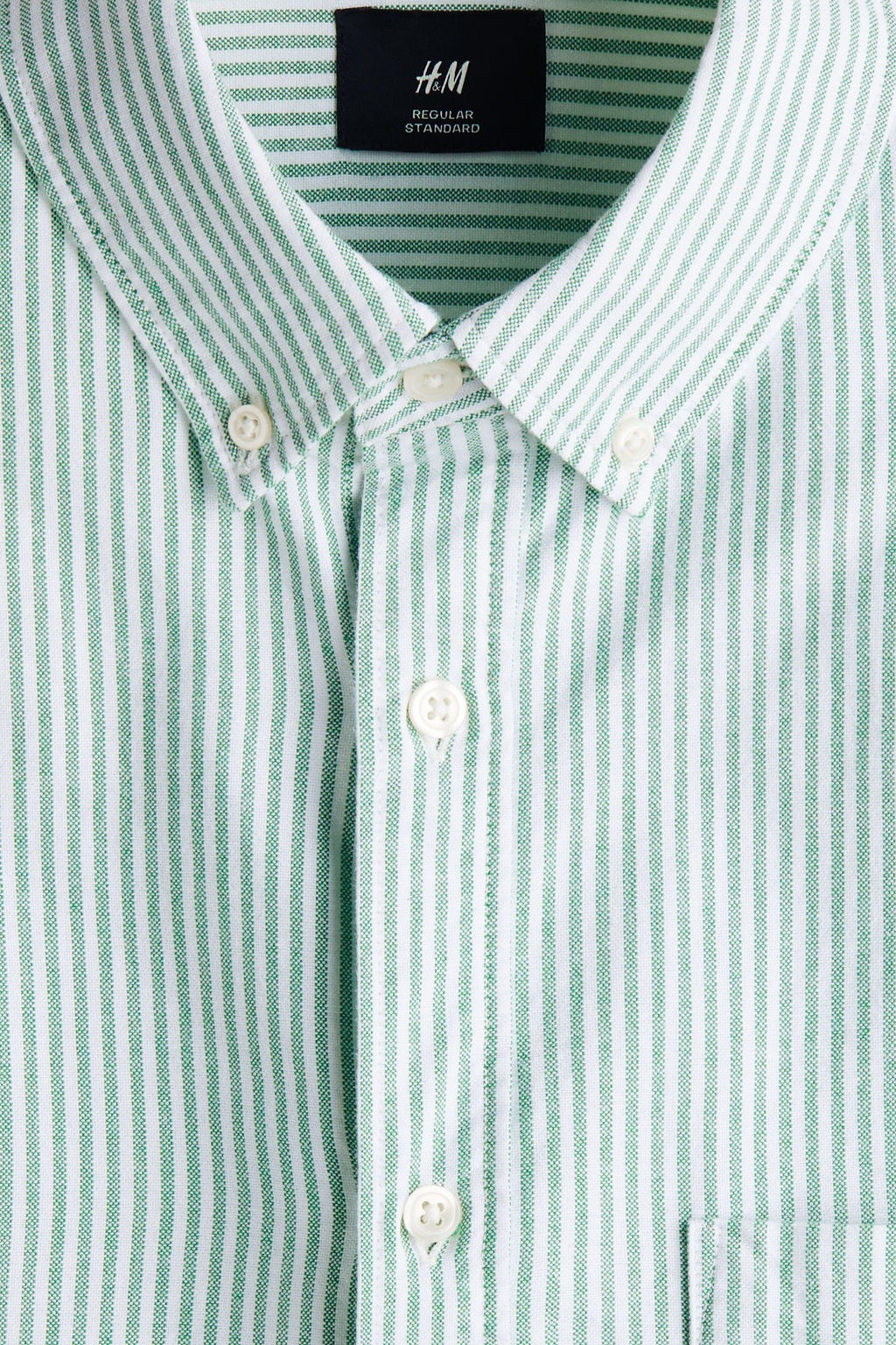Camisa Oxford Regular Fit - H&m фото 12