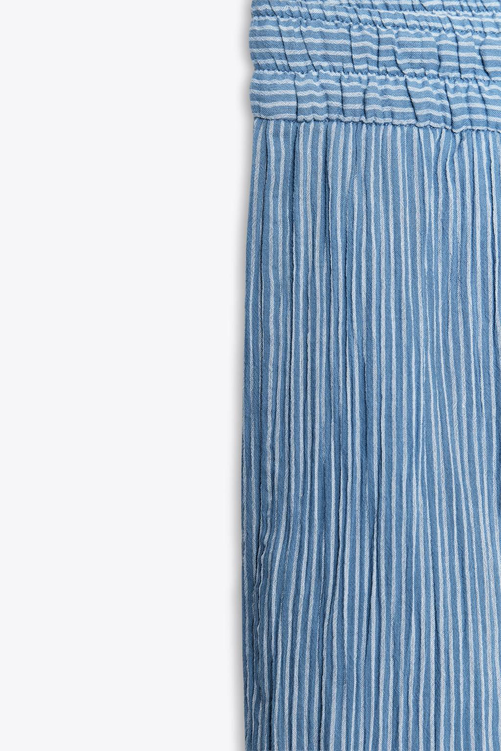 ZW COLLECTION STRIPED BERMUDA SHORTS - Zara фото 7