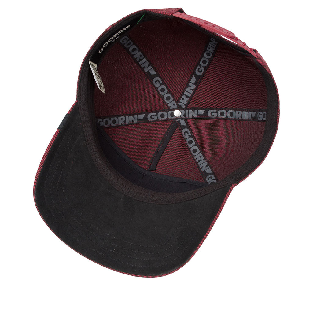 Бейсболка GOORIN BROTHERS арт. 101-2274 (бордовый) фото 2