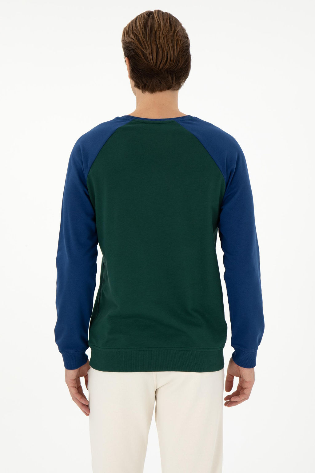 Мужской темно-зеленый свитшот Неожиданная скидка в корзине - U.s. polo assn фото 5