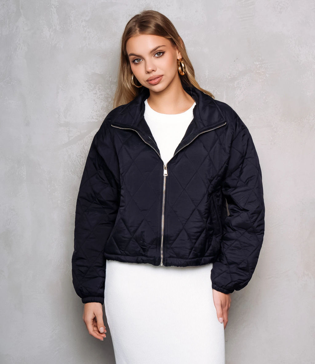 Куртка #КТ730, чёрный