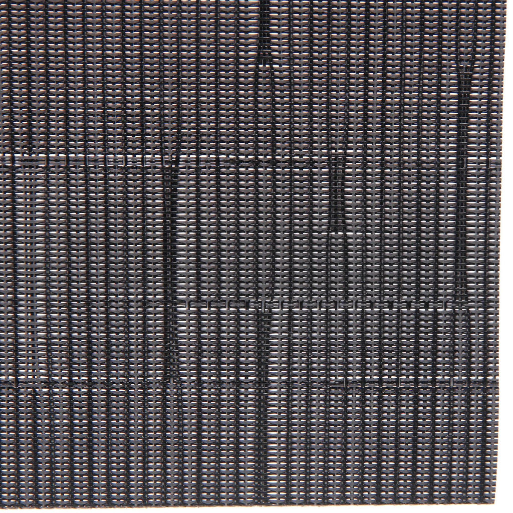 Цена за 3 шт. Салфетка на стол 30*45см "Строчка" плетеная, черная