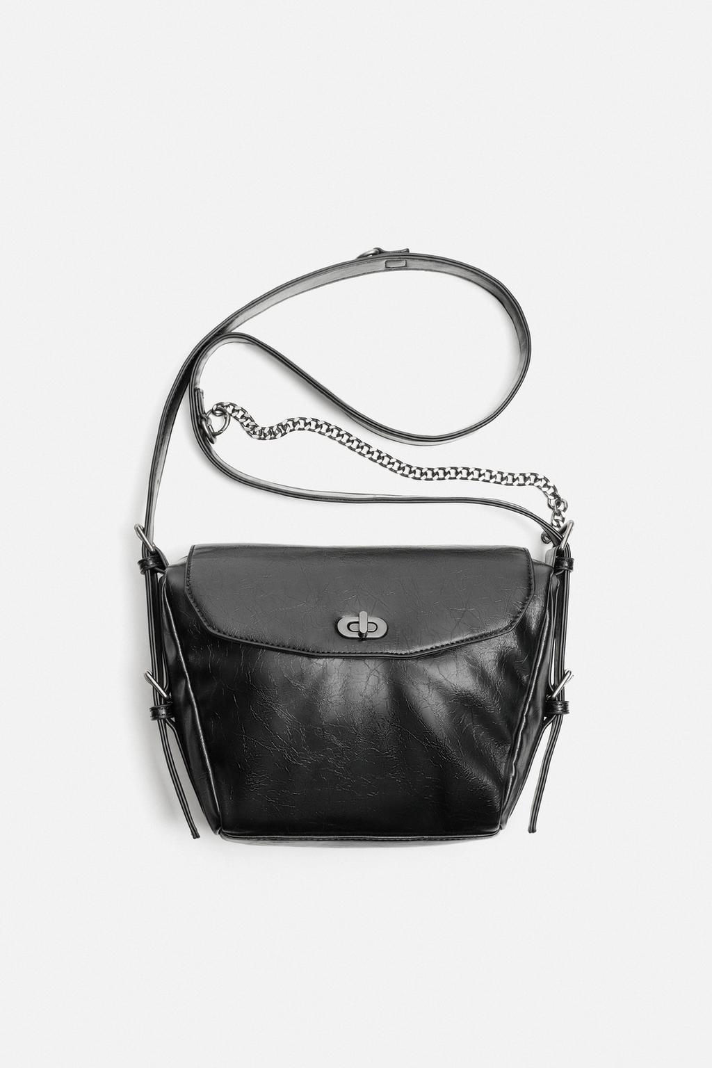CROSSBODY BAG WITH CHAINS - Zara фото 3