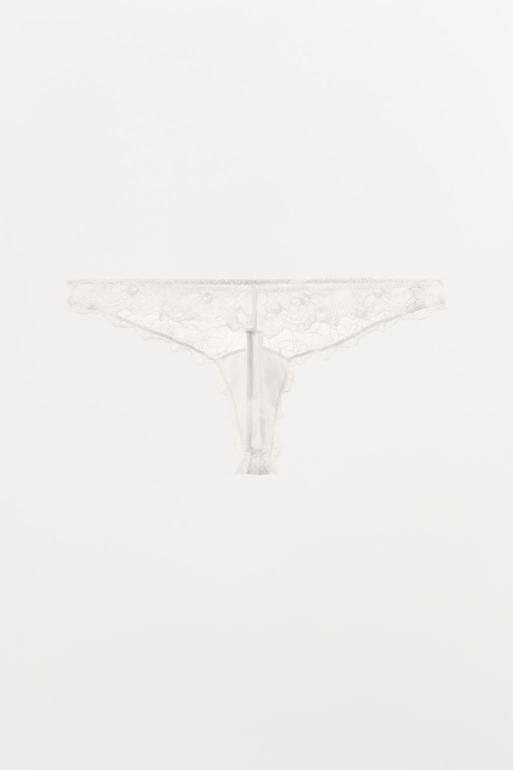 LACE THONG - Zara фото 11