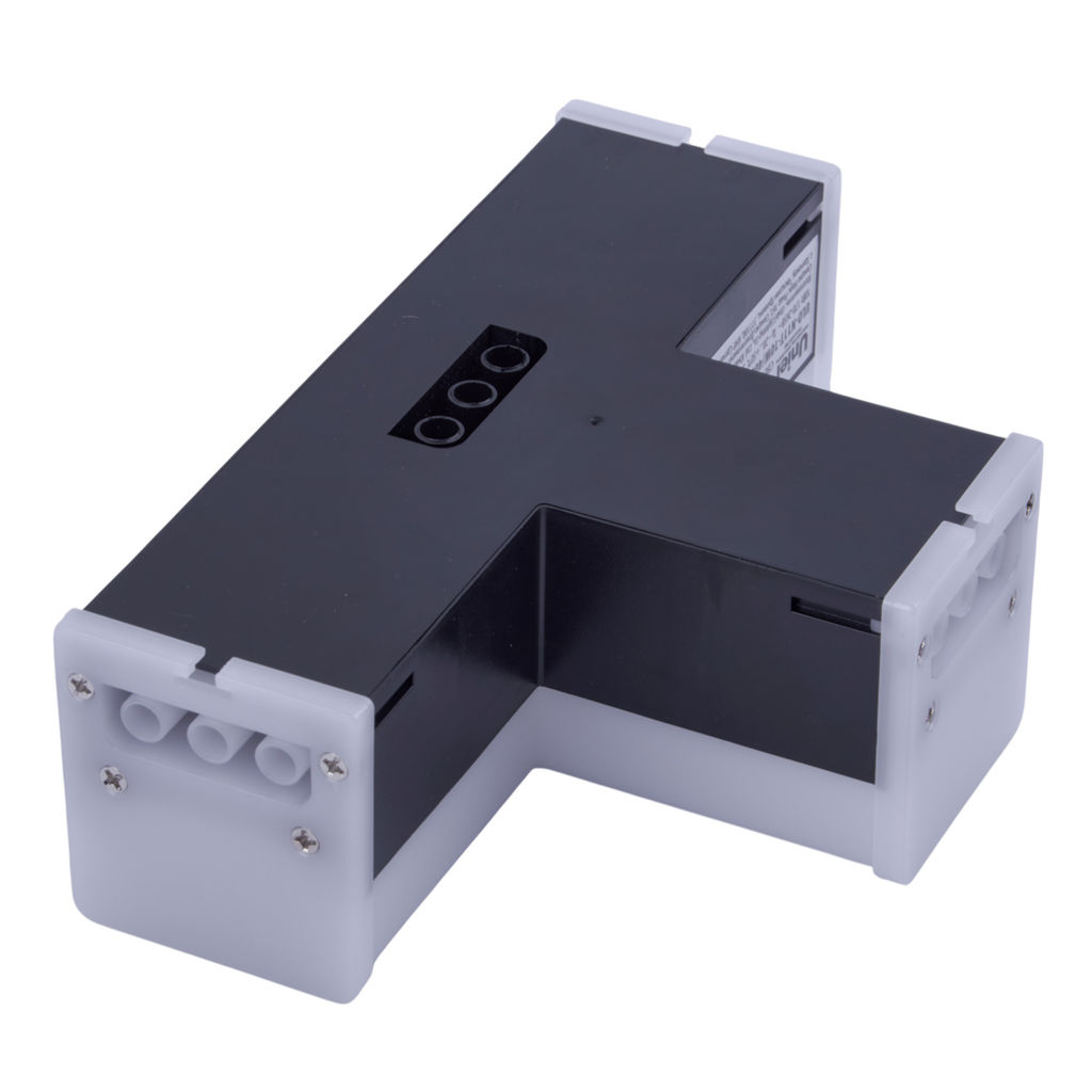 ULO-N11T-10W/6500K IP40 BLACK Светильник светодиодный T-образный. Белый свет (6500K). 1000Лм. Алюминий. Цвет черный. TM Uniel