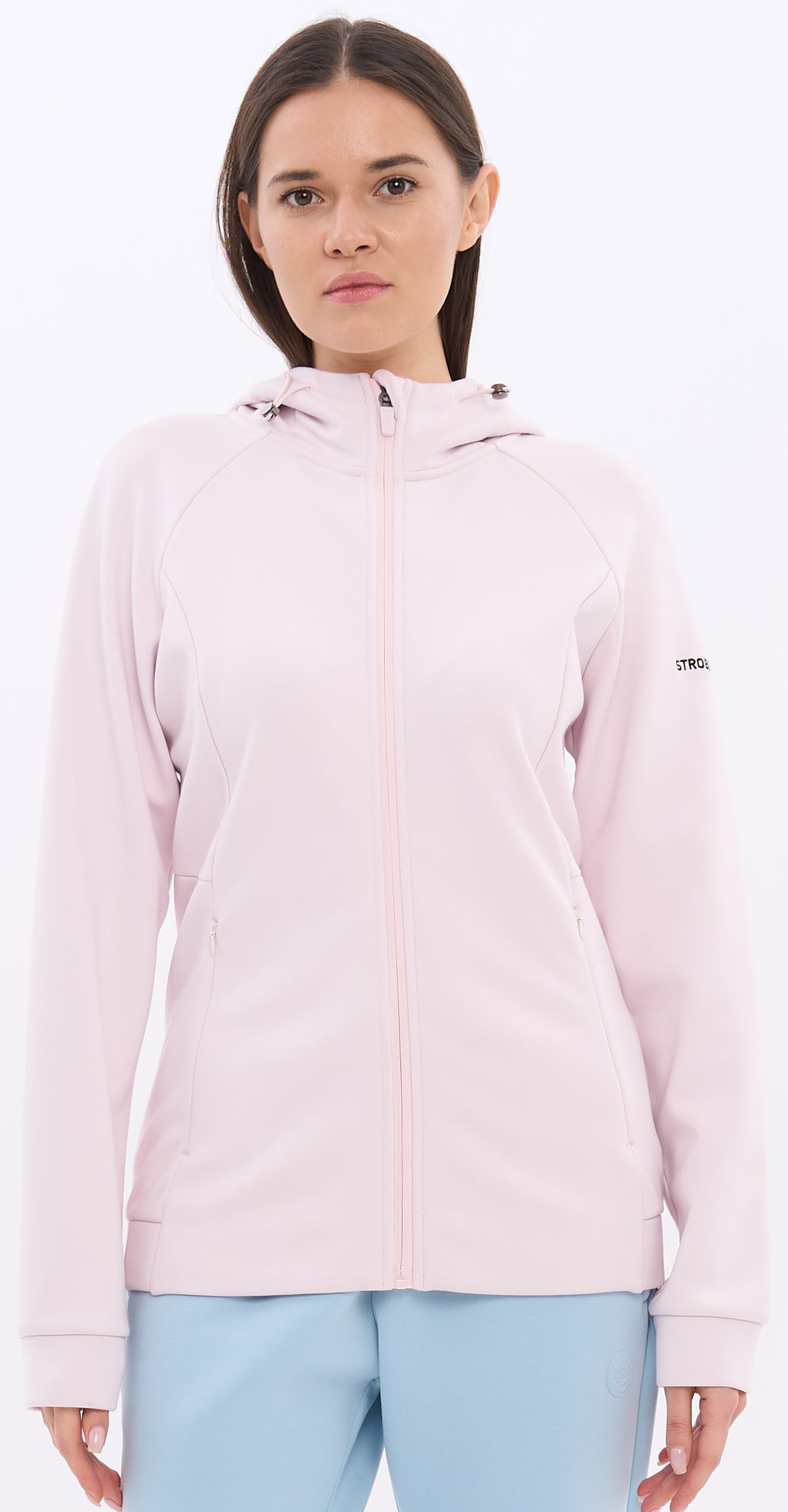 T3388-11 Толстовка женская на молнии с капюшоном - Strobbs фото 2