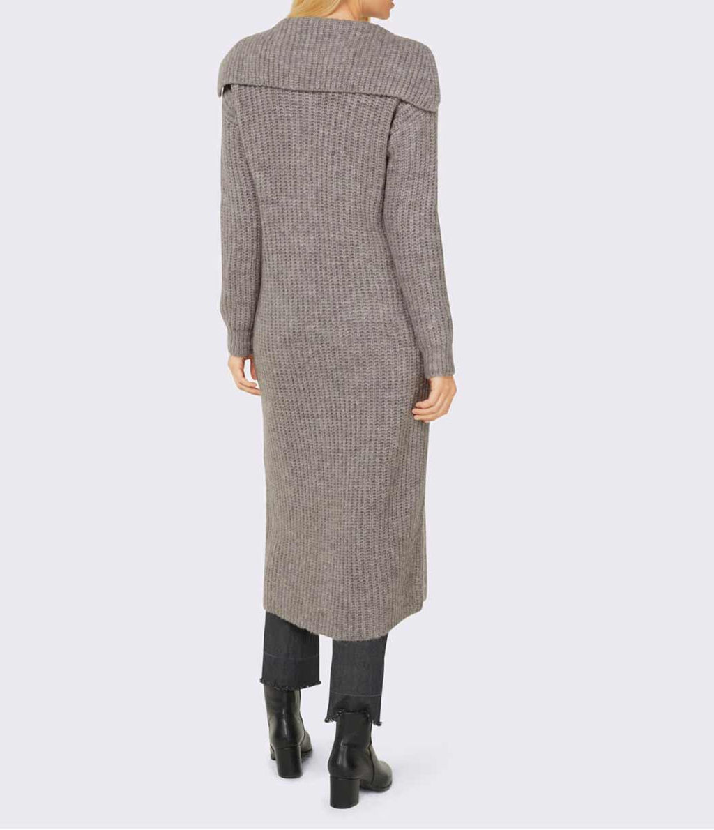 Пальто, серое - Linea tesini фото 4