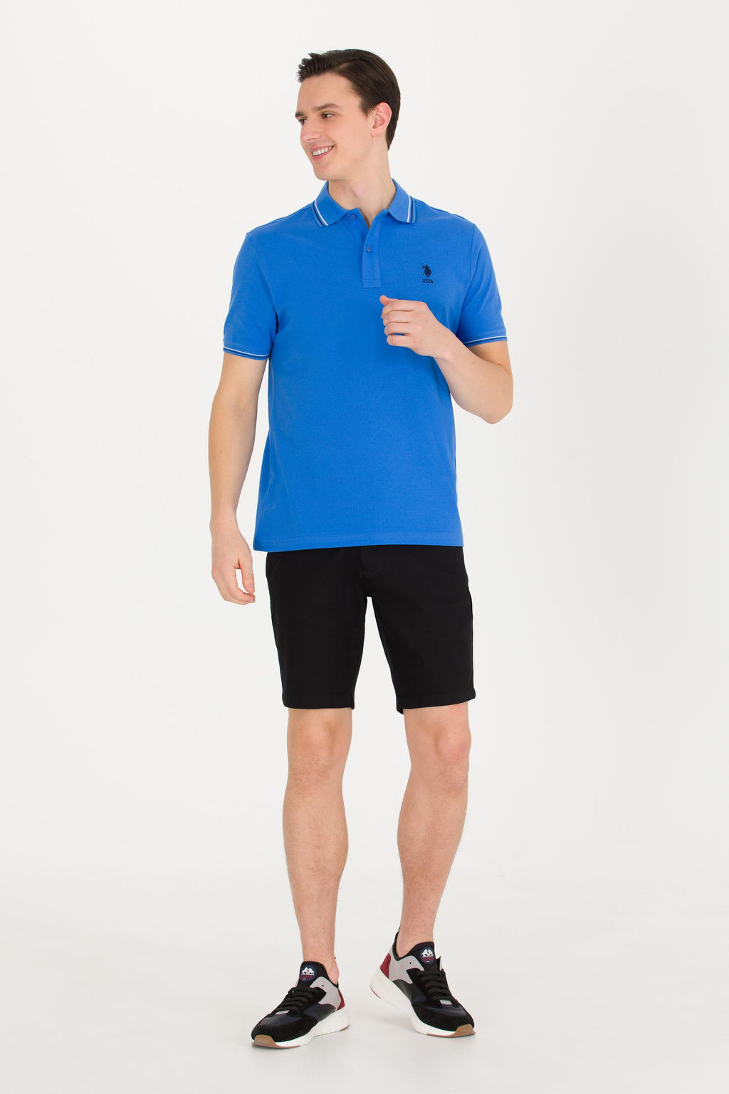 U. S. Polo Assn Мужские черные тканые шорты Неожиданная скидка в корзине - U.s. polo assn фото 8