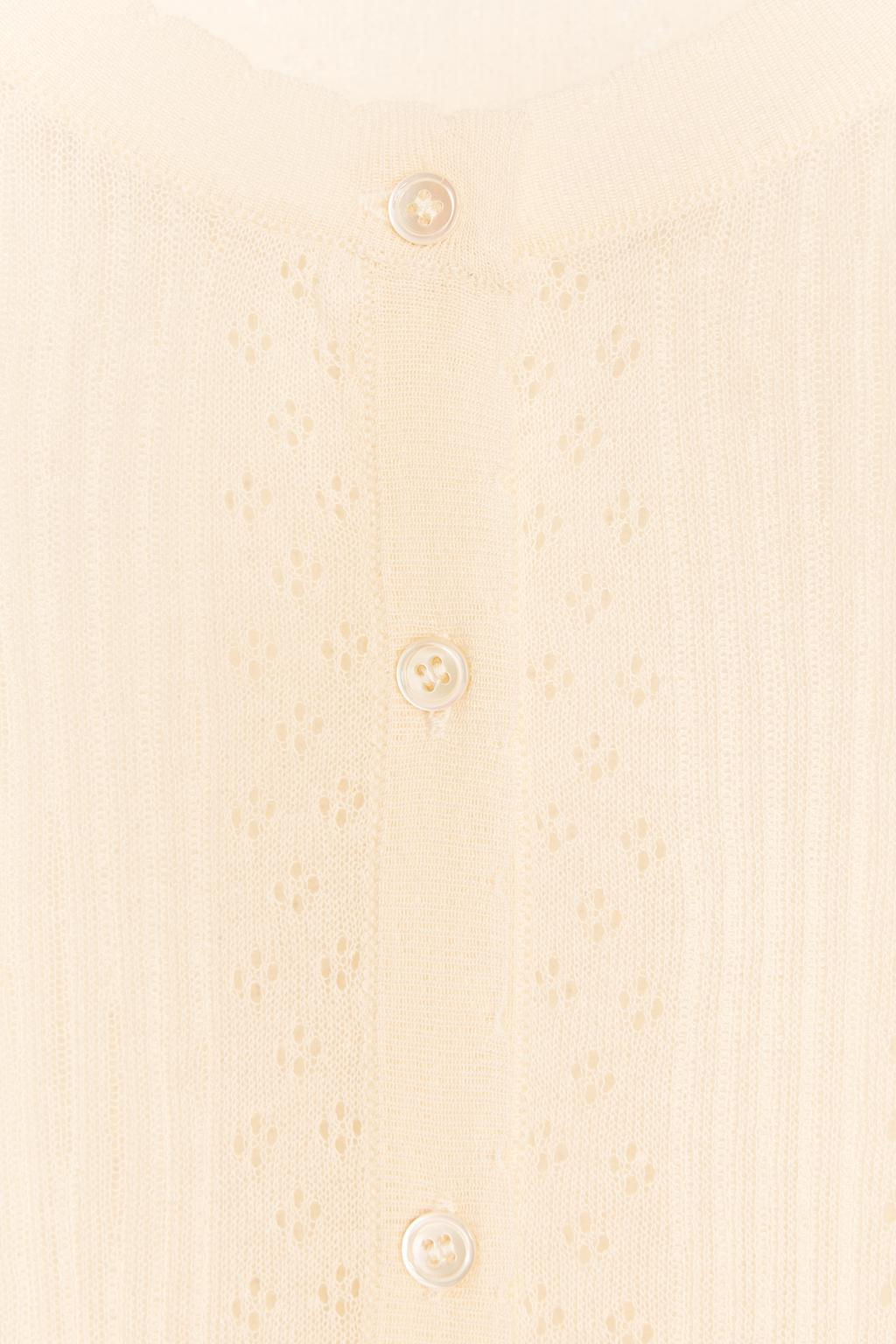 EXTRA-FINE POINTELLE KNIT CARDIGAN - Zara фото 6