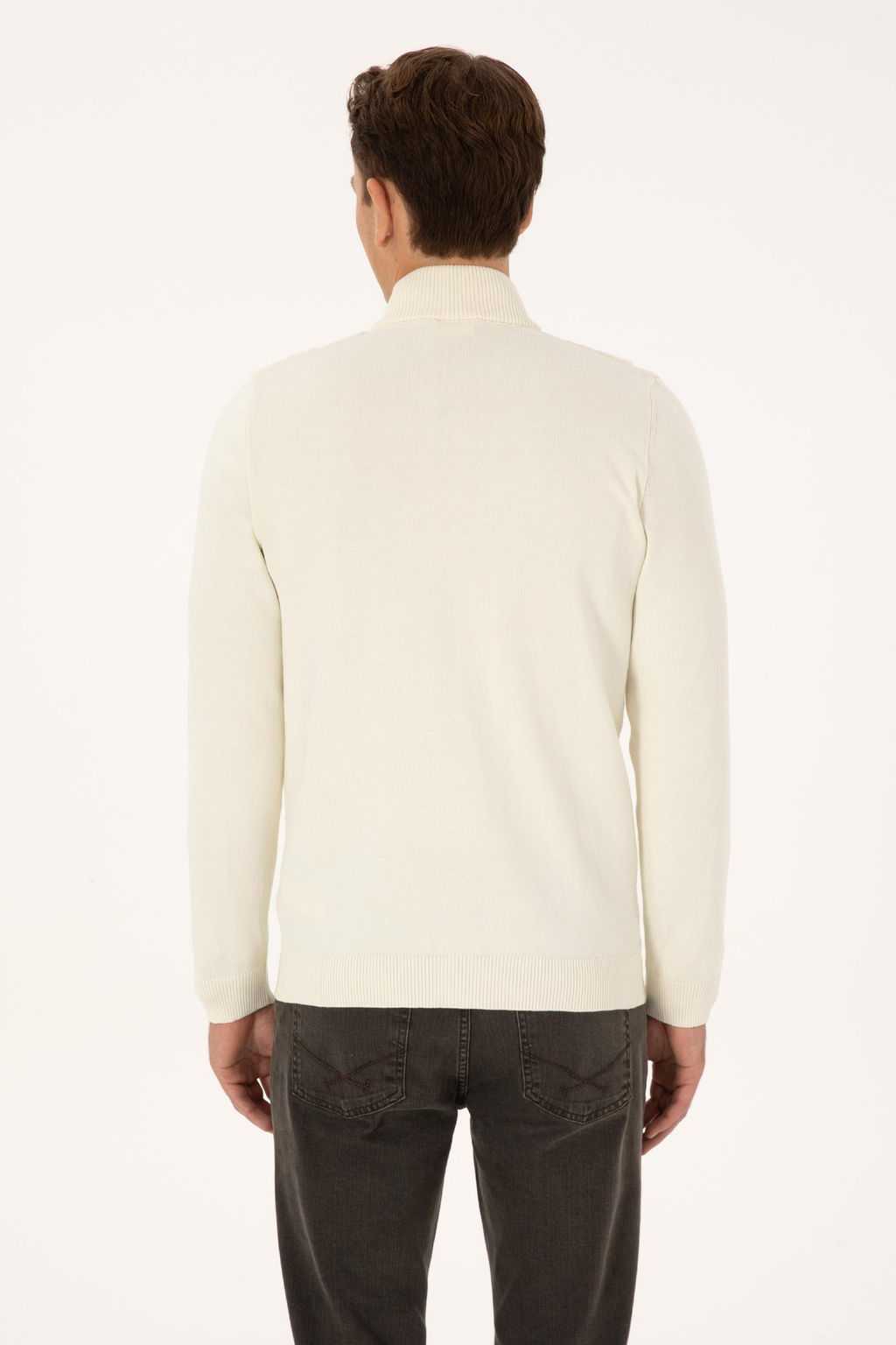 Erkek Krem Triko H_rka