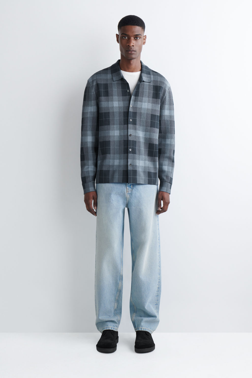 CAMISA DE PUNTO DE ALGOD?N RELAXED FIT - H&m фото 5