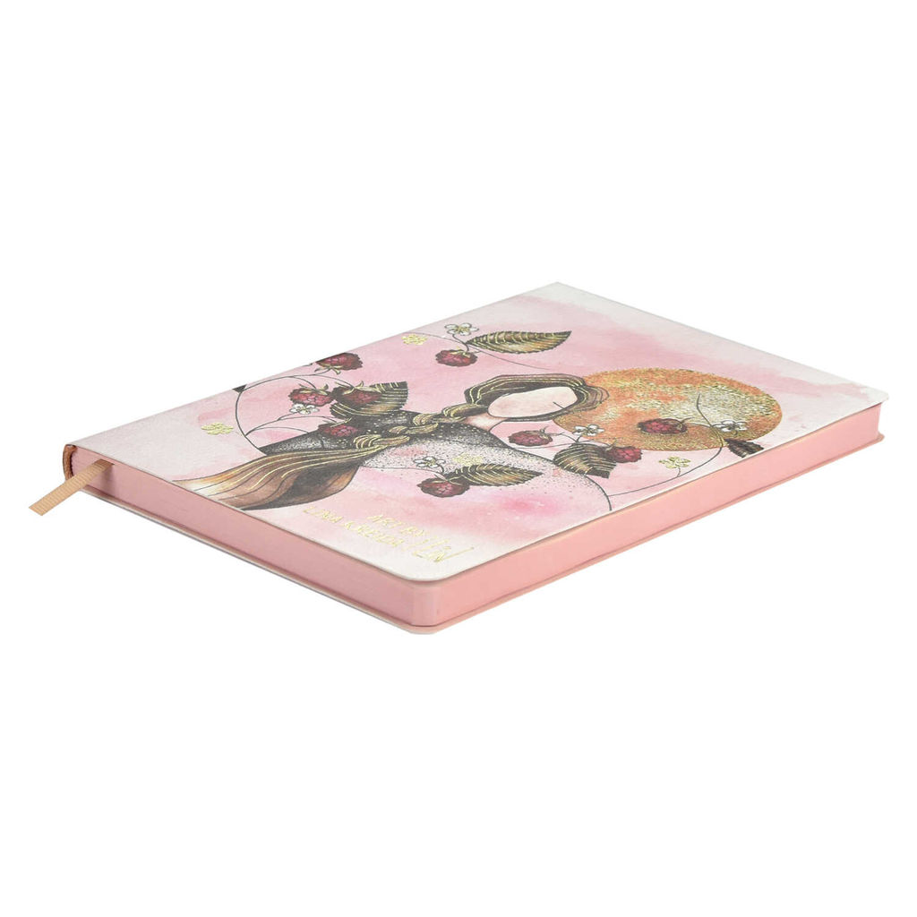 Ежедневник недатированный ESCALADA, by LINA KREIDA, А5, 120 л., арт. 64014/ 15 МАЛИНА  фото 2