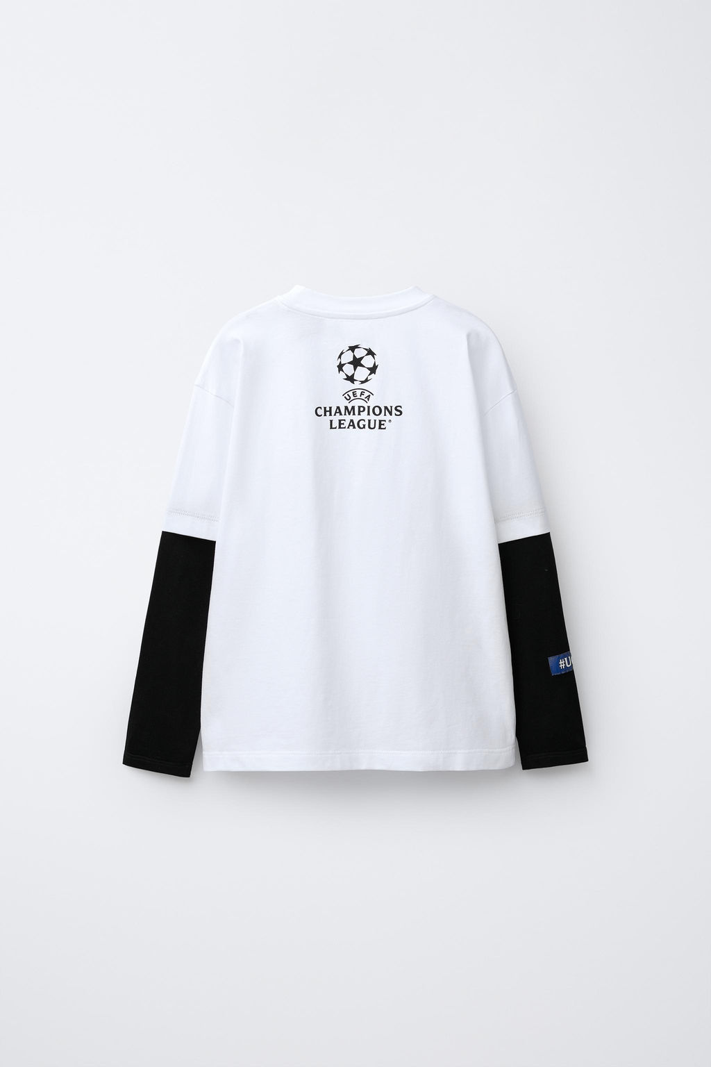 UEFA CHAMPIONS LEAGUE ® DOUBLE SLEEVE T-SHIRT - Zara фото 2