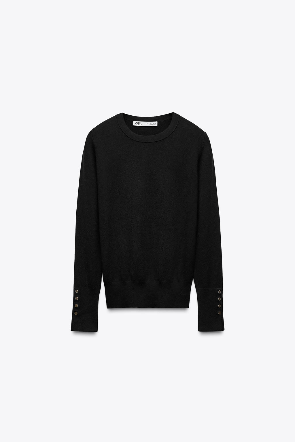 BASIC PLAIN KNIT JUMPER - Zara фото 6
